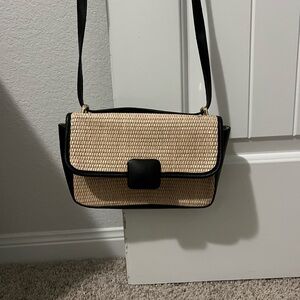 Target Black and Tan Crossbody Bag